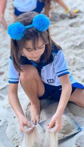 Educação Infantil participa de atividade lúdica no parquinho de areia