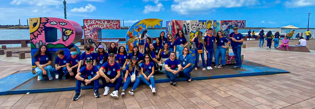 High School Santa Madalena Sofia/GIA faz Field Trip para Recife