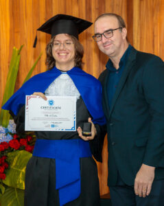 Solenidade de formatura da turma de 2025 do High School