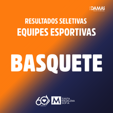 Resultado seletivas - Basquete