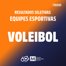 Resultado seletiva - Voleibol