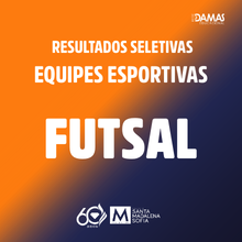 Resultado seletiva - Futsal