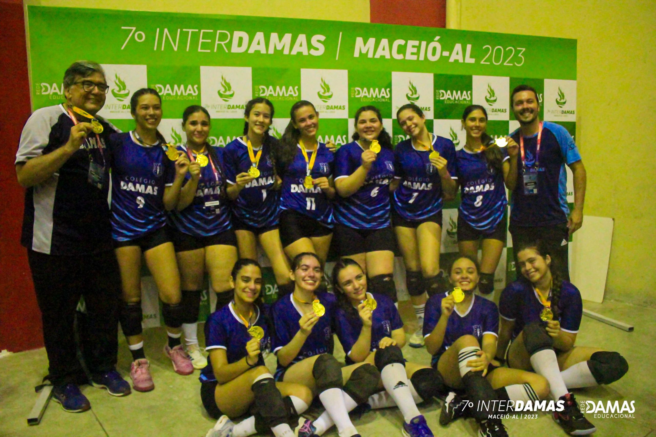 Voleibol Feminino Sub17 - Santa Cecília x Damas | Final